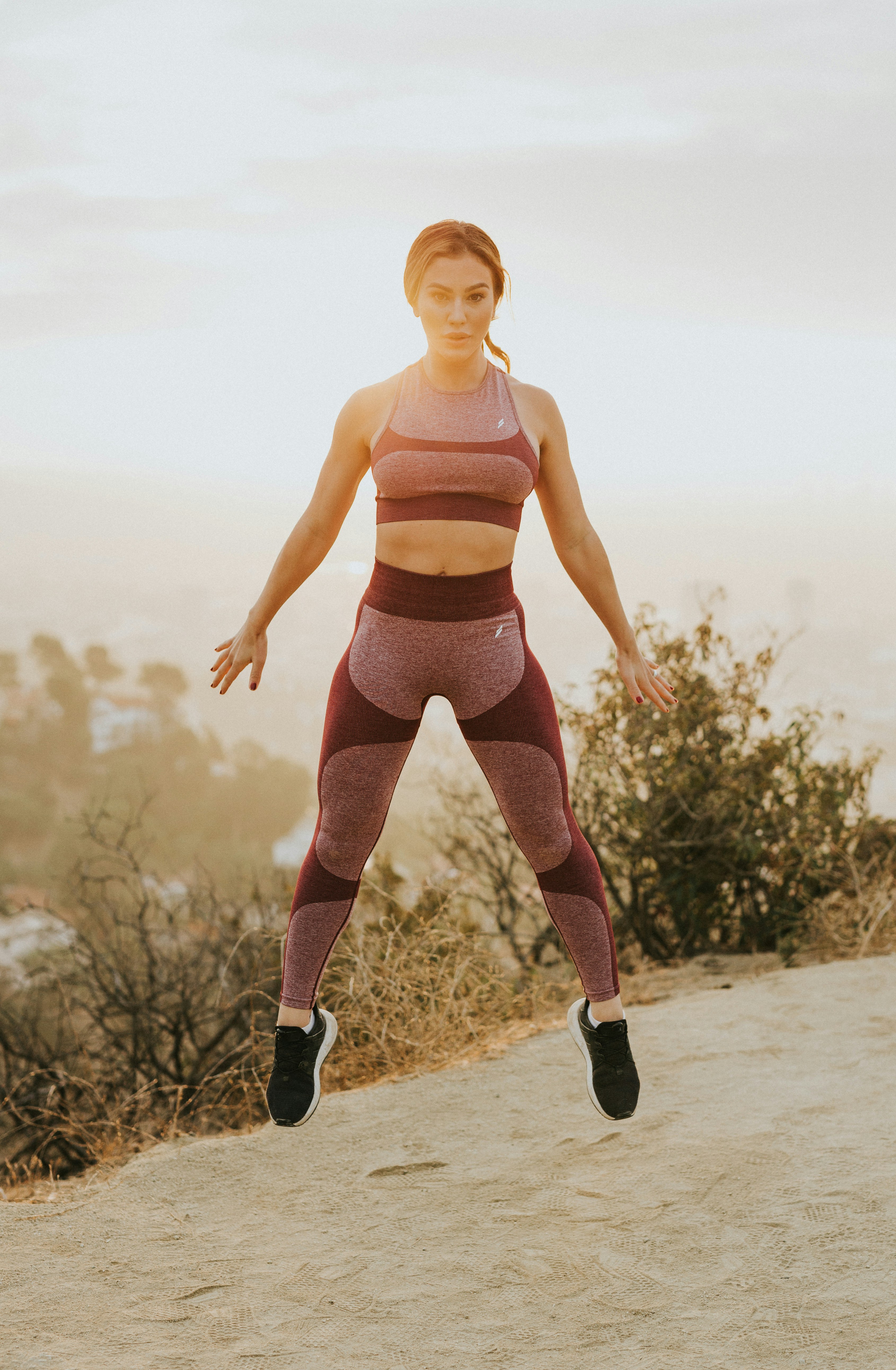 long sleeve crop top workout wear